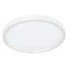 Afx Edge 12" Round LED Flush Mount - White EGRF12LAJD1WH